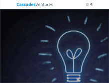 Tablet Screenshot of cascadesventures.com